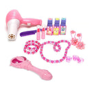 Specchiera Giocattolo per Bambini con Sgabello Miller Rosa