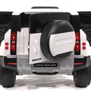 Macchina Elettrica per Bambini Licenza Ufficiale Land Rover Defender 12V 7Ah Bianco       