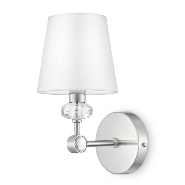 sconto Lampada da parete Neoclassic in Metallo Riverside Cromo