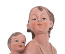 Donnina Positano con Figlio 12,9x10,9x16,2 cm in Resina