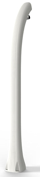 Doccia Solare da Giardino 28L Miscelatore Temporizzato Arkema Happy Beach Bianco