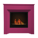 Camino a Bioetanolo da Pavimento 96x35xH96 cm Bellini Fucsia