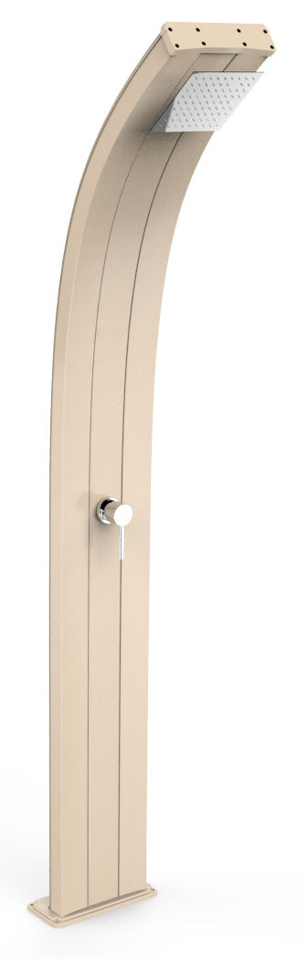 Doccia Solare da Giardino 40L Miscelatore Arkema Dada Bianco Crema sconto