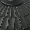 Base per Ombrellone da Giardino Ø48,5x36 cm Palo 38-48 mm  in HDPE Nero
