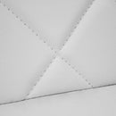 Sedia Blossom 41x50x91 h cm in Similpelle Bianco