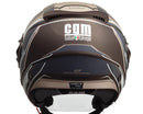 Casco Jet per Scooter Visiera Lunga CGM Chicago 129G Marrone Opaco