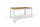 Tavolo Allungabile 140/00x80x75 cm Noce Stelvio e Ossido Bianco