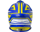 Casco Integrale per Moto Cross con Frontino CGM Freeway 601S Giallo