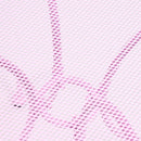 Tavolo da Giardino Ø70x71 cm con Piano Traforato in Ferro Neffy Rosa