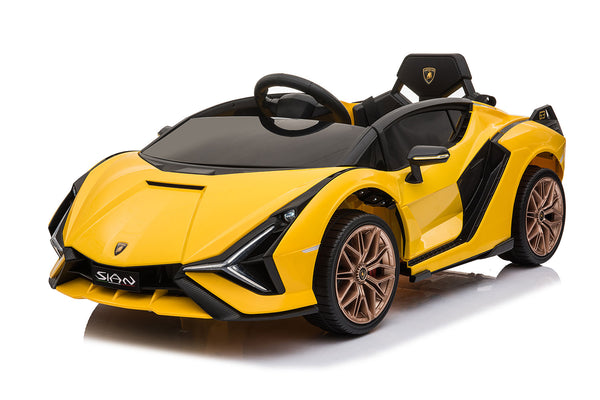 Macchina Elettrica per Bambini Licenza Ufficiale Lamborghini Sian 10,8V 5,4Ah Giallo prezzo