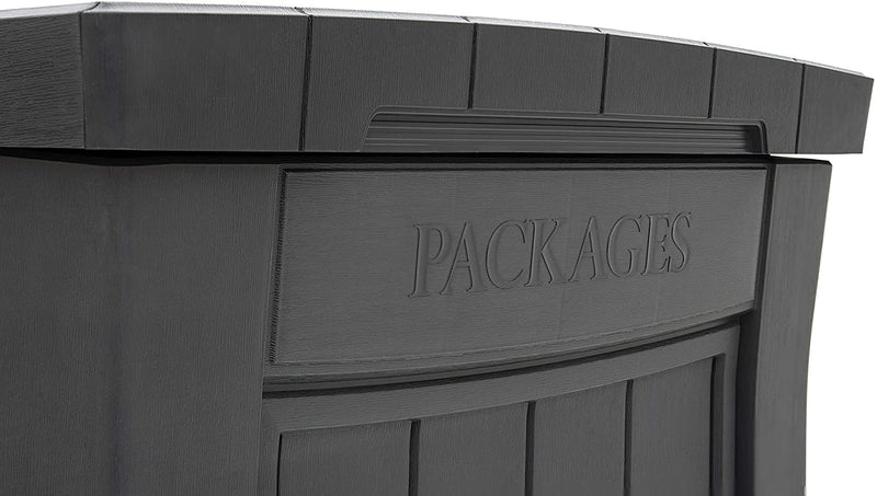 Mobile Raccolta Pacchi da Esterno 53,6x112x62 cm in Resina Keter Parcel Drop Box Antracite