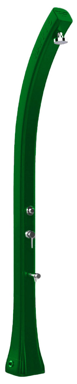 Doccia Solare da Giardino 28L Miscelatore Temporizzato e Lavapiedi Arkema Happy Beach Verde Scuro prezzo