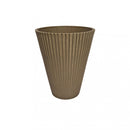 Vaso Grande Iris Ø39x46 cm in Fibra sintetica Taupe