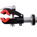 Cavalletto Supporto per Bicicletta Riparazione Bici Pieghevole 75x75x100-160 cm 