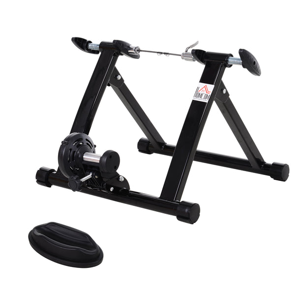 prezzo Rullo Pieghevole per Bicicletta Allenamento in Casa Nero 54.5x47.2x39.1 cm