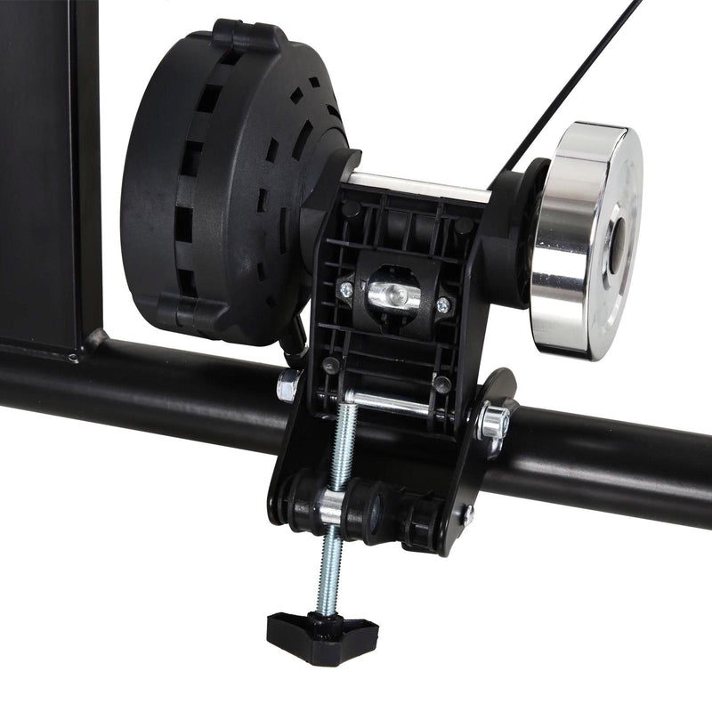 Rullo per Bicicletta Pieghevole con 5 Velocità per Allenamento Indoor 