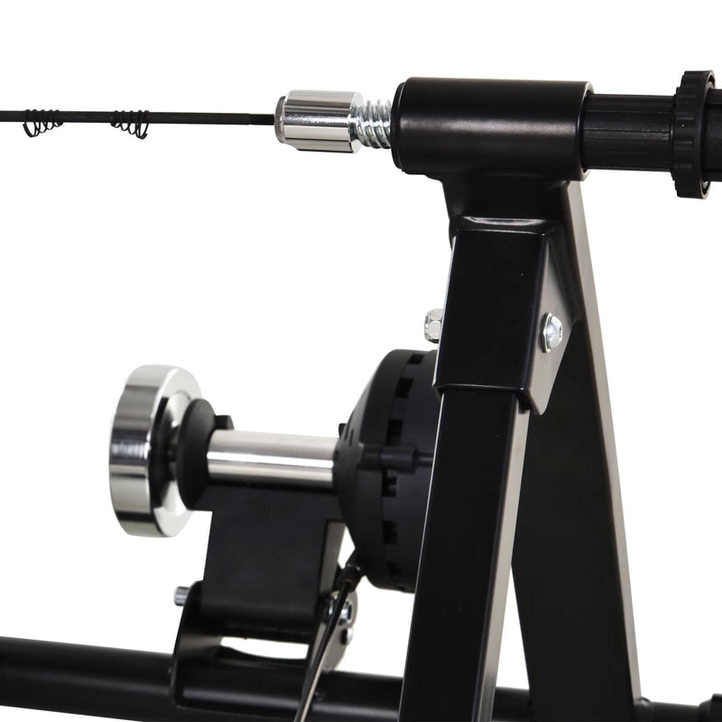 Rullo per Bicicletta Pieghevole con 5 Velocità per Allenamento Indoor 