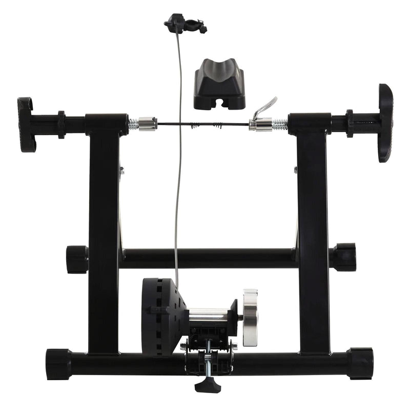 Rullo per Bicicletta Pieghevole con 5 Velocità per Allenamento Indoor 