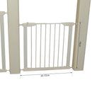 Cancelletto di Sicurezza per Bambini 65-72x74 cm Larghezza Regolabile 