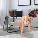 Dip Station Parallele con Passanti e Maniglie Imbottite in Acciaio 