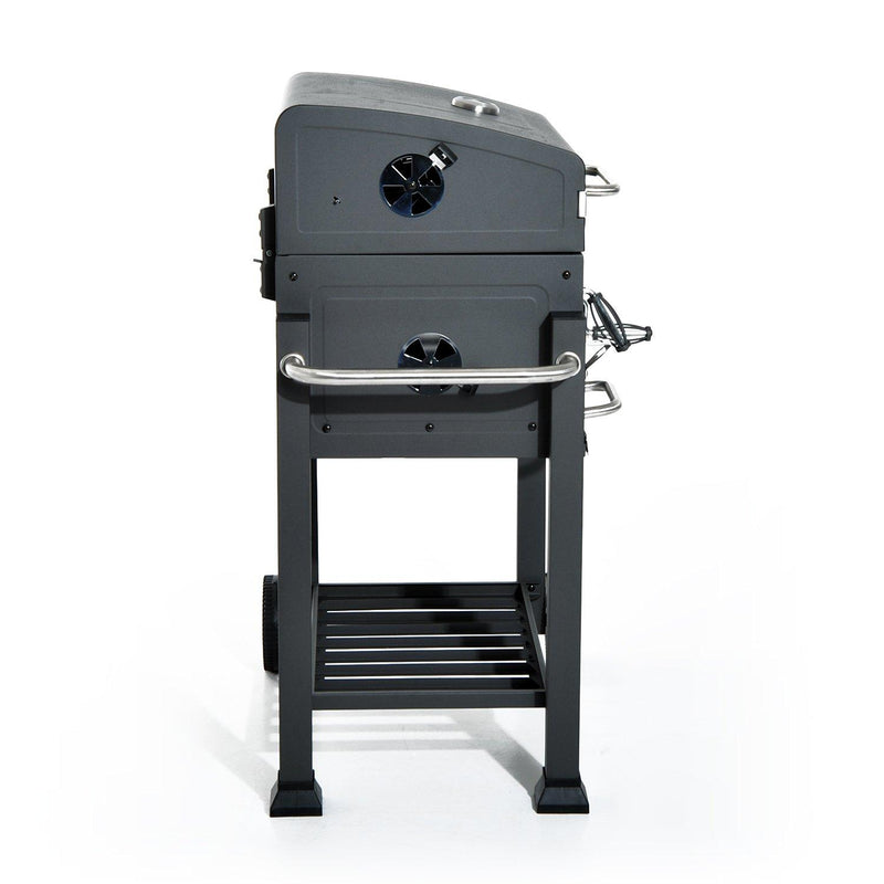 Barbecue a Carbone Carbonella con Coperchio 115x56x108 cm 
