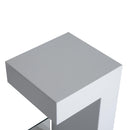 Camino a Bioetanolo da Pavimento 78x58 cm Bianco 