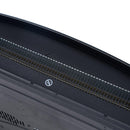 Camino Elettrico da Parete Effetto Fiamma 900W/1800W Nero 