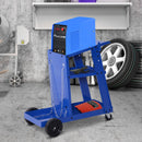 Carrello Porta Utensili Attrezzi a 3 Ripiani 4 Ruote Max 50kg Blu 71x70x39 cm 