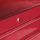 Carrello Porta Utensili Attrezzi Attrezzatura con Cassettiera Rosso 61.5x33x85 cm 