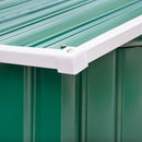 Casetta Box da Giardino in Lamiera 213x127x185 cm 