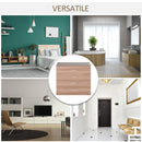 Cassettiera con 4 Cassetti in Legno 72x33.5x67 cm 