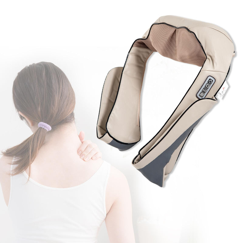 Massaggiatore Elettrico Ergonomico Cervicale con Riscaldamento 