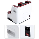 Massaggiatore Piedi Elettrico Massaggio Shiatsu a Rullo con 3 Programmi 