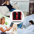 Massaggiatore Piedi Elettrico Massaggio Shiatsu a Rullo con 3 Programmi 