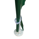 Tendostruttura Impermeabile 3x6m in Acciaio e PE con Pannelli Rimovibili Verde 