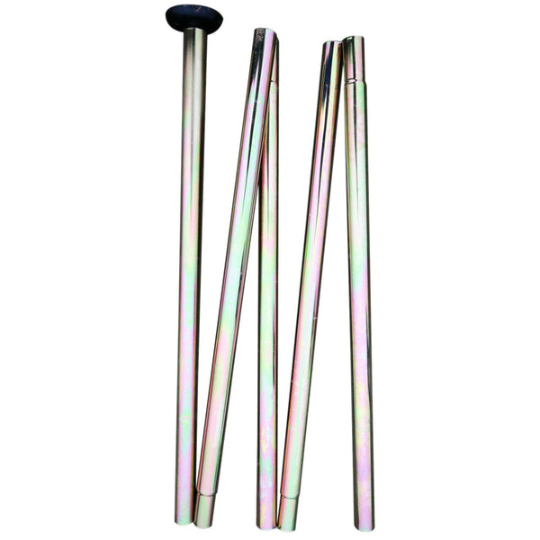 prezzo Gazebo Avvolgibile da Esterno Impermeabile in Poliestere Bianco 10x10x4m