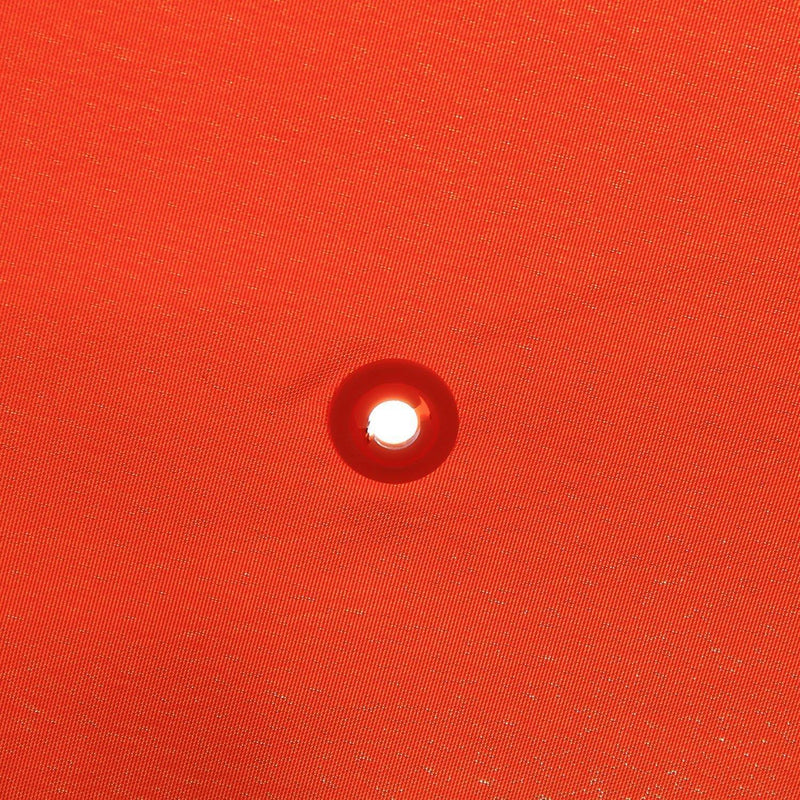 Gazebo da Giardino di Lusso con Tettoia Idrorepellente 2.9x3.9m Arancione 