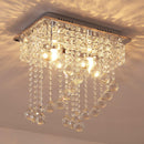 Lampadario a Sospensione Moderno in Cristallo 40x25x40 cm 