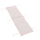 Lettino Chaise Longue da Giardino da Giardino Poltrona Relax Reclinabile in Alluminio 170x64x80 cm 