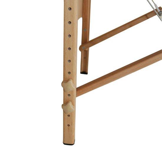 Lettino da Massaggio Fisioterapia Pieghevole con 2 Zone Viola 182x60 cm 