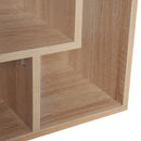Libreria a 3 livelli in Legno Rovere 45x40x55 cm 