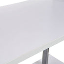Libreria di Design Moderna 4 Ripiani Bianco 80x30x145 cm 