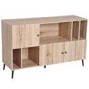 Libreria in Stile Nordico Rovere 120x38.5x74 cm 