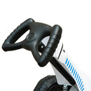 Go-Kart a Pedali per Bambini Bianco e Nero 