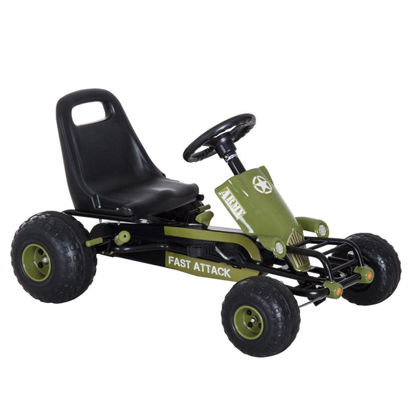 Go-Kart a Pedali per Bambini Verde e Nero online