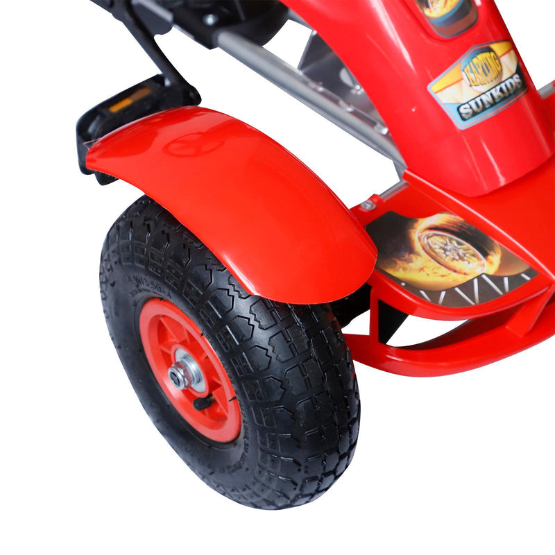 Go-Kart a Pedali per Bambini Rosso 