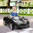 Macchina Elettrica per Bambini 12V Spyder Nera 