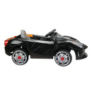 Macchina Elettrica per Bambini 12V Spyder Nera 