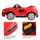 Macchina Elettrica per Bambini 12V Sport Rossa 