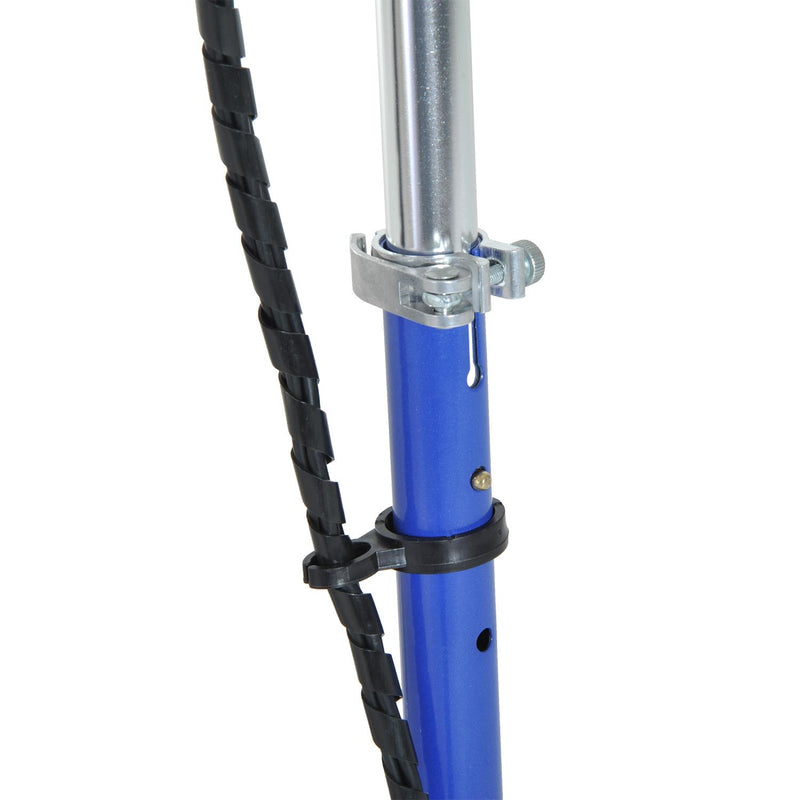 Monopattino Elettrico per Bambini 120W Pieghevole con Freno e Cavalletto Blu 